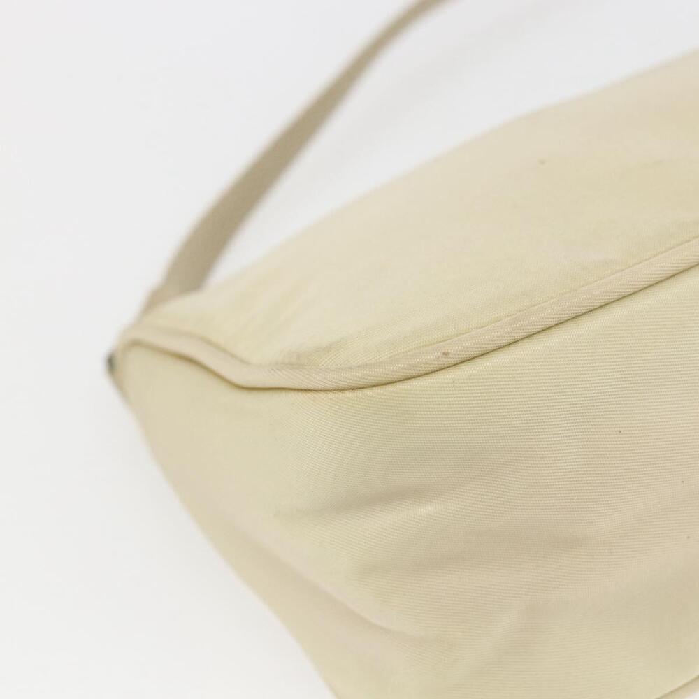 PRADA Accessory Pouch Nylon Ivory Silver Auth 160936 - Picture 16 of 16